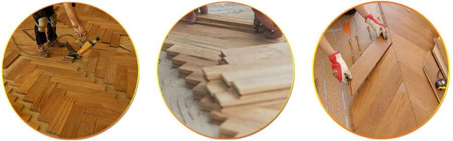 pose parquet vitrification et ponçage