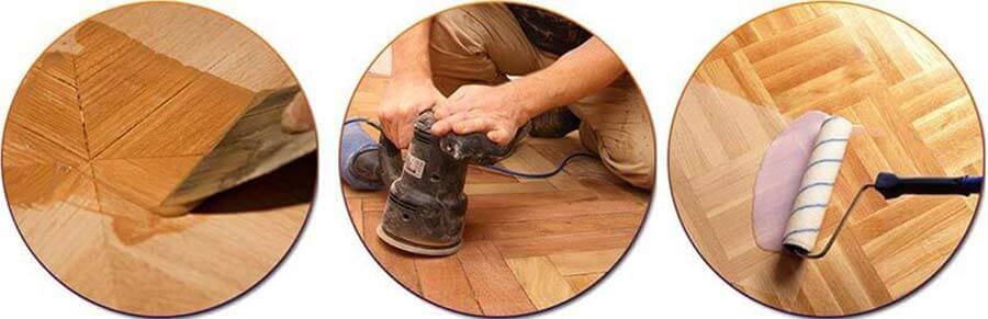 restauration de parquet vitrification et ponçage